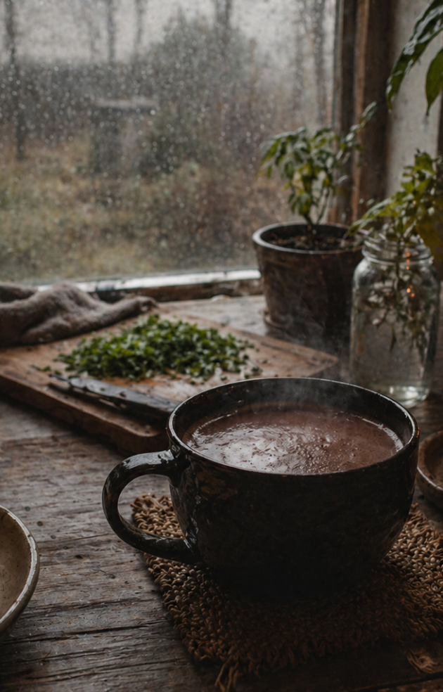 The Spiral of the Gray Day