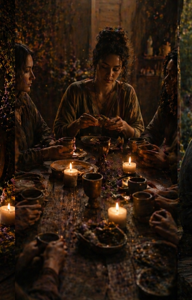 The Scroll Of The First Mirror: From Garden To Table To Fire