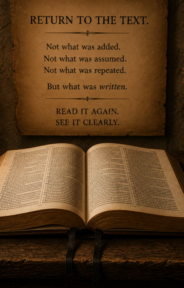 OF THE RETURNED READING
