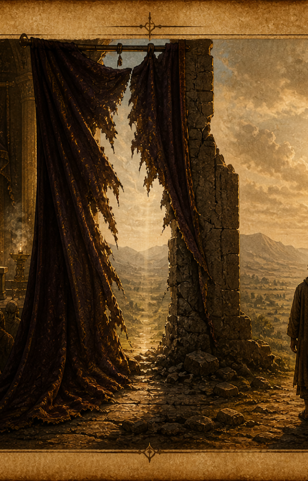 THE TEMPLE THAT WAS TORN