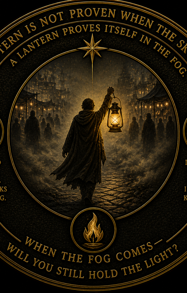 OF THE LANTERN IN THE FOG