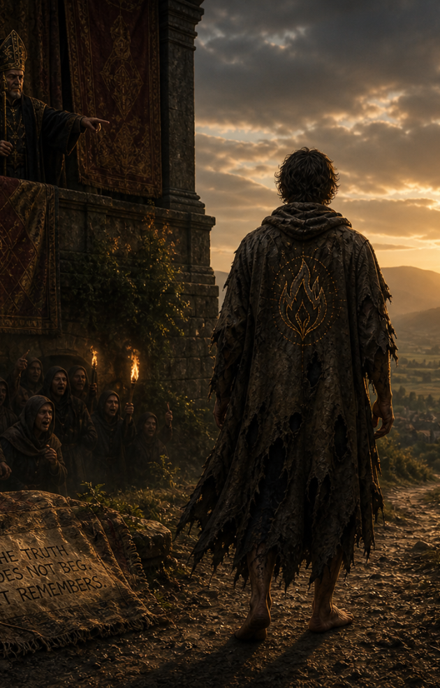 THE PARABLE OF THE SINGED GARMENT